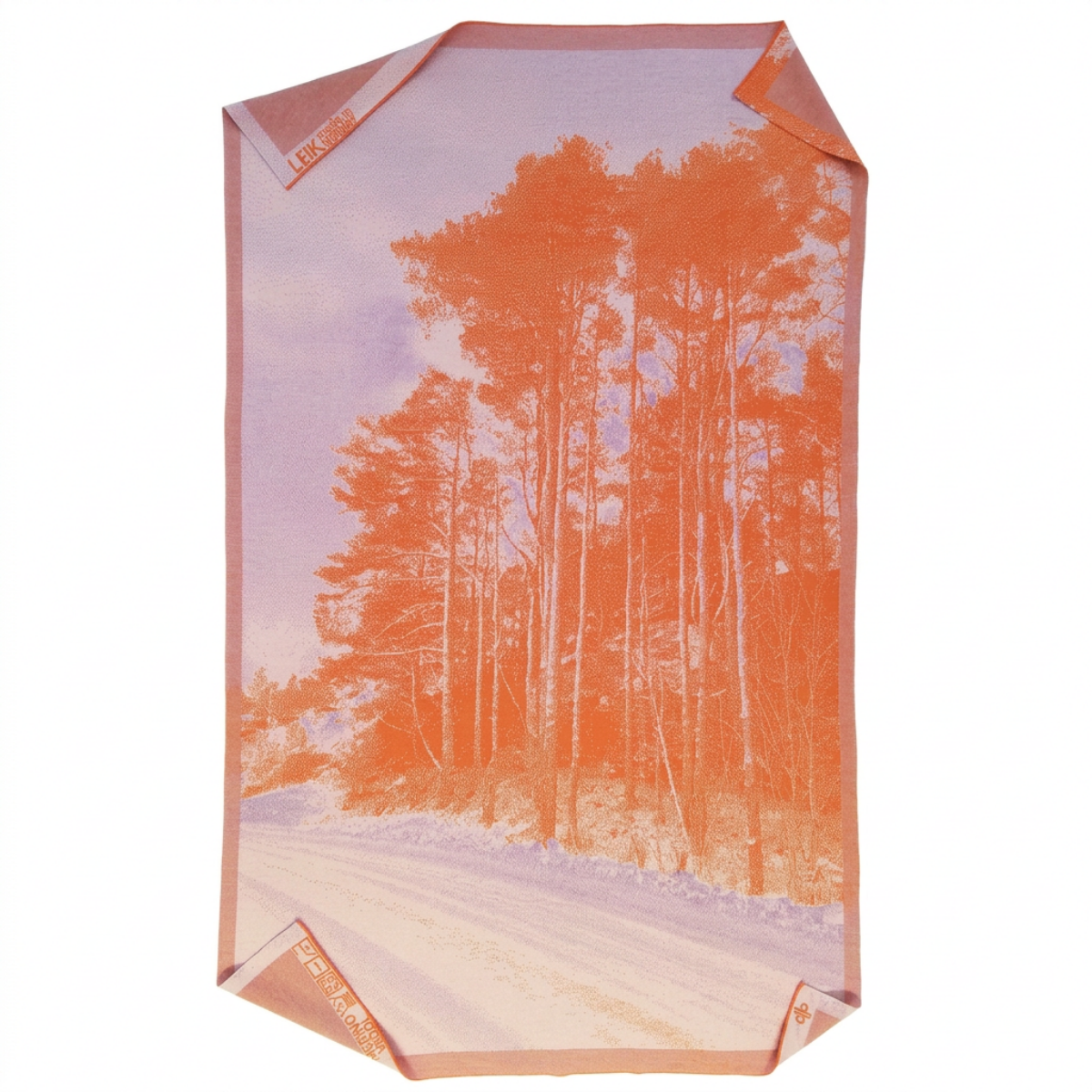 SKOG pledd (orange)
