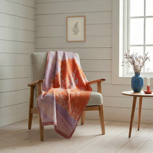 SKOG pledd (orange)